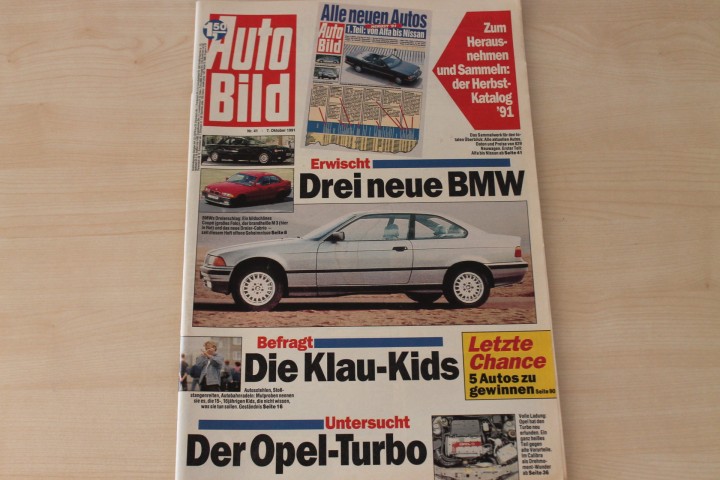 Deckblatt Auto Bild (41/1991)